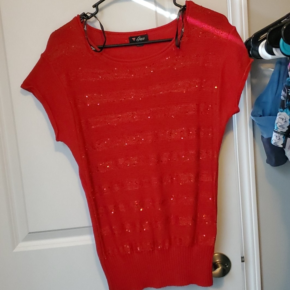 Guess Short Sleeve Sweater